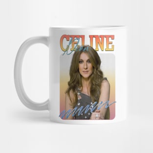 Vintage Aesthetic Celine Dion Mug